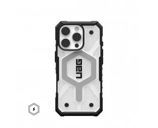 Чехол для Apple iPhone 16 Pro UAG Pathfinder Clear Magsafe Ice (114464114343)