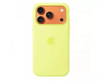 Чохол для Apple iPhone 17 Pro  Apple Silicone Case with MagSafe - Neon Yellow (MGFF4)