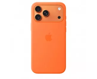 Чехол для Apple iPhone 17 Pro Max  Apple Silicone Case with MagSafe - Orange (MGFL4)