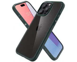 Чехол для iPhone 15 Pro Max Spigen Ultra Hybrid Abyss Green (ACS06574)