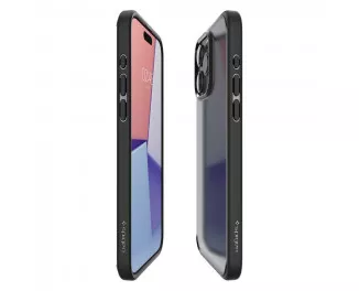 Чехол для iPhone 15 Pro Max Spigen Ultra Hybrid Frost Black (ACS06568)