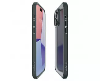 Чехол для iPhone 15 Pro Max Spigen Ultra Hybrid Frost Green (ACS06569)