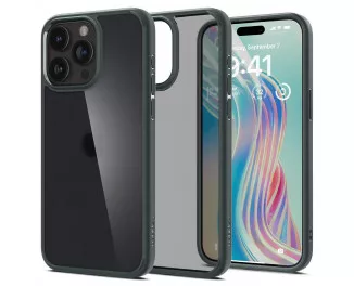 Чехол для iPhone 15 Pro Max Spigen Ultra Hybrid Frost Green (ACS06569)