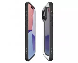 Чохол для iPhone 15 Pro Max Spigen Ultra Hybrid Matte Black (ACS06570)
