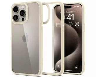Чохол для iPhone 15 Pro Max Spigen Ultra Hybrid Mute Beige (ACS06571)