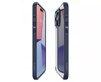 Чехол для iPhone 15 Pro Max Spigen Ultra Hybrid Navy Blue (ACS06573)