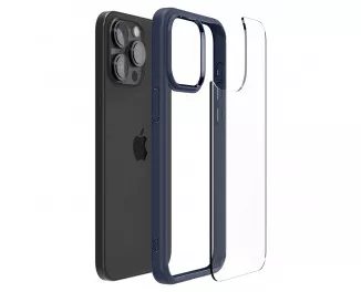 Чехол для iPhone 15 Pro Max Spigen Ultra Hybrid Navy Blue (ACS06573)