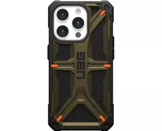 Чехол для iPhone 15 Pro Max UAG Monarch Kevlar Elemental Green (11429811397B)