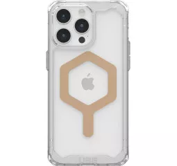 Чехол для iPhone 15 Pro Max UAG Plyo Magsafe Ice/Gold (114305114381)