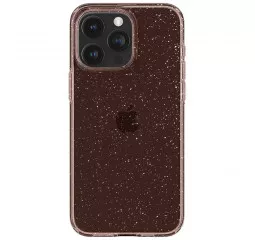 Чохол для iPhone 15 Pro Spigen Liquid Crystal Glitter Rose Quartz