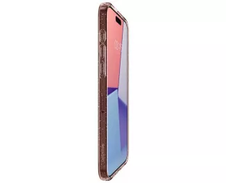 Чохол для iPhone 15 Pro Spigen Liquid Crystal Glitter Rose Quartz (ACS06702)