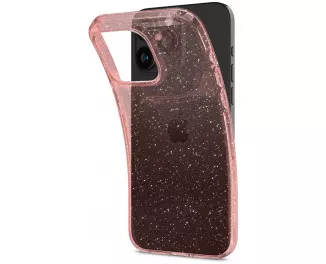 Чохол для iPhone 15 Pro Spigen Liquid Crystal Glitter Rose Quartz (ACS06702)