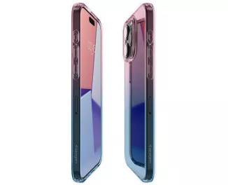Чохол для iPhone 15 Pro Spigen Liquid Crystal Gradation Pink (ACS06700)