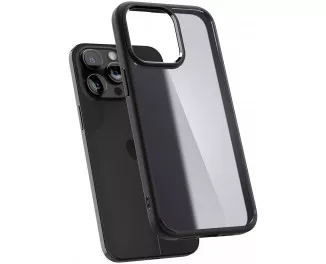 Чехол для iPhone 15 Pro Spigen Ultra Hybrid Frost Black (ACS06709)