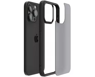 Чехол для iPhone 15 Pro Spigen Ultra Hybrid Frost Black (ACS06709)