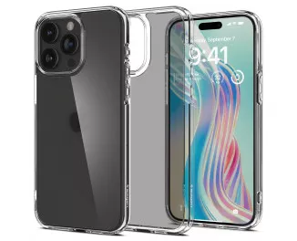 Чохол для iPhone 15 Pro Spigen Ultra Hybrid Frost Clear