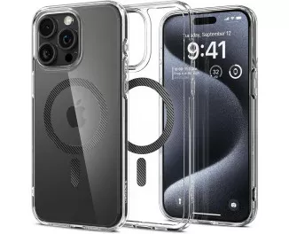 Чехол для iPhone 15 Pro Spigen Ultra Hybrid MagFit Carbon Fiber (ACS06717)