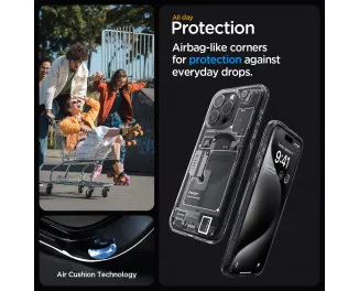 Чехол для iPhone 15 Pro Spigen Ultra Hybrid MagFit Zero One (ACS06721)