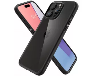 Чехол для iPhone 15 Pro Spigen Ultra Hybrid Matte Black (ACS06713)