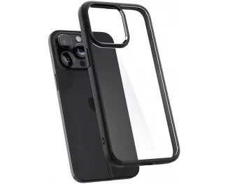 Чехол для iPhone 15 Pro Spigen Ultra Hybrid Matte Black (ACS06713)