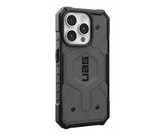 Чохол для iPhone 15 Pro UAG Pathfinder Magsafe Silver (114281113333)