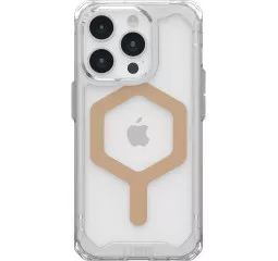 Чехол для iPhone 15 Pro UAG Plyo Magsafe Ice/Gold