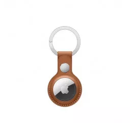 Чехол для поискового брелка Apple AirTag Leather Key Ring Saddle Brown (MX4M2)