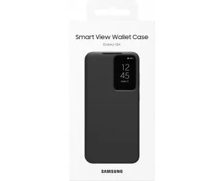 Чохол для смартфона Samsung для Galaxy S24 (S921) Smart View Wallet Case Black