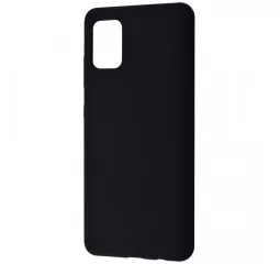 Чехол для смартфона Samsung Galaxy A51  WAVE Full Silicone Cover Black