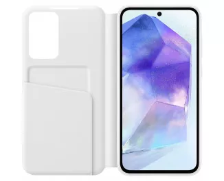 Чехол для смартфона Samsung Galaxy A55 (A556) Smart View Wallet Case White