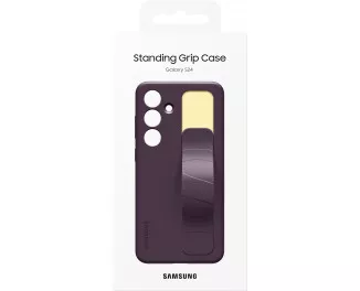 Чохол для смартфона Samsung Galaxy S24 (S921) Standing Grip Case Dark Violet