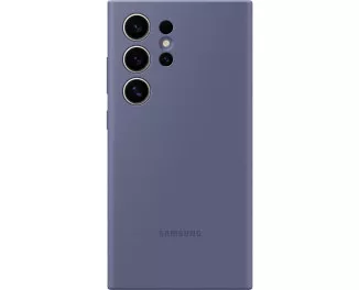 Чехол для смартфона Samsung Galaxy S24 Ultra (S928) Silicone Case Violet (EF-PS928TVEGWW)