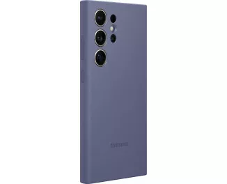 Чехол для смартфона Samsung Galaxy S24 Ultra (S928) Silicone Case Violet (EF-PS928TVEGWW)