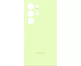 Чохол для смартфона Samsung Galaxy S24 Ultra  Samsung Silicone Case Light Green
