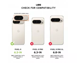 Чехол для смартфона UAG Google Pixel 9 Plyo Pro Magnetic Ice/Silver