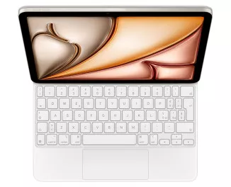 Чохол-клавіатура Apple Magic Keyboard для iPad Air 11 2025/2024 Italian White (MJQJ3T/A)