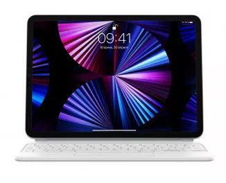 Чехол-клавиатура Apple Magic Keyboard для iPad Air 11 2025/2024 Russian White (MJQJ3RS/A)