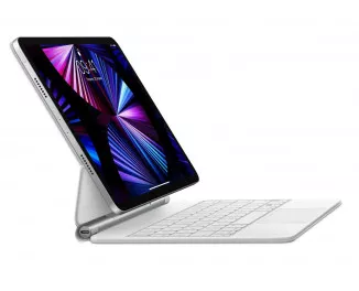 Чехол-клавиатура Apple Magic Keyboard для iPad Air 11 2025/2024 Russian White (MJQJ3RS/A)