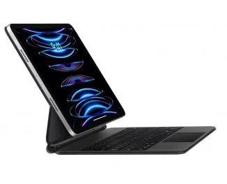 Чехол-клавиатура Apple Magic Keyboard для iPad Air 11 2025/2024 Ukrainian Black (MXQT2UA/A)