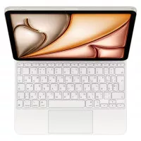 Чехол-клавиатура Apple Magic Keyboard для iPad Air 11 2025/2024 Ukrainian White (MDFV4UA/A)