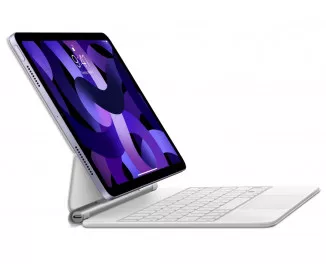 Чехол-клавиатура Apple Magic Keyboard для iPad Air 11 2025/2024 Ukrainian White (MJQJ3UA/A)