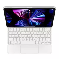 Чехол-клавиатура Apple Magic Keyboard для iPad Air 11 2025/2024 US English White (MJQJ3)