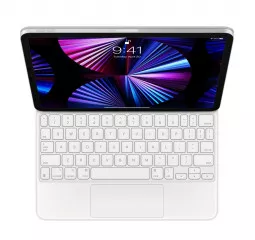 Чохол-клавіатура Apple Magic Keyboard для iPad Air 11 2025/2024 US English White (MJQJ3)