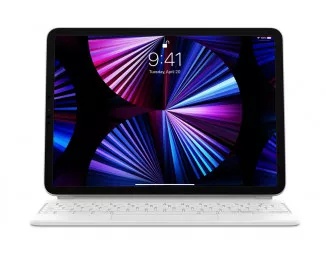 Чехол-клавиатура Apple Magic Keyboard для iPad Air 11 2025/2024 US English White (MJQJ3)