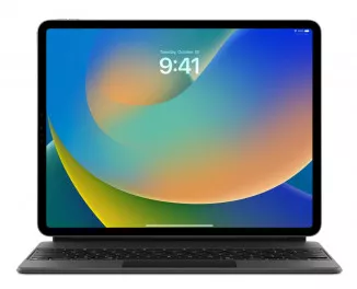 Чехол-клавиатура Apple Magic Keyboard для iPad Air 13 2025/2024 Ukrainian Black (MJQK3UA/A)