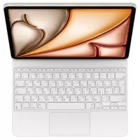 Чехол-клавиатура Apple Magic Keyboard для iPad Air 13 2025/2024 Ukrainian White (MDFW4UA/A)