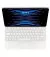 Чохол-клавіатура Apple Magic Keyboard для iPad Air 13 2025/2024 Ukrainian White (MJQL3UA/A)