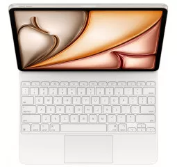 Чохол-клавіатура Apple Magic Keyboard для iPad Air 13 2025/2024 US English White (MDFW4)