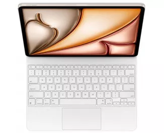 Чохол-клавіатура Apple Magic Keyboard для iPad Air 13 2025/2024 US English White (MDFW4)