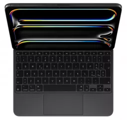 Чохол-клавіатура Apple Magic Keyboard для iPad Pro 11 2024 Italian Black (MWR23T/A)